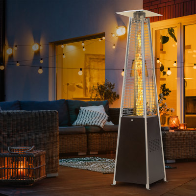 Chauffe-terrasse au propane