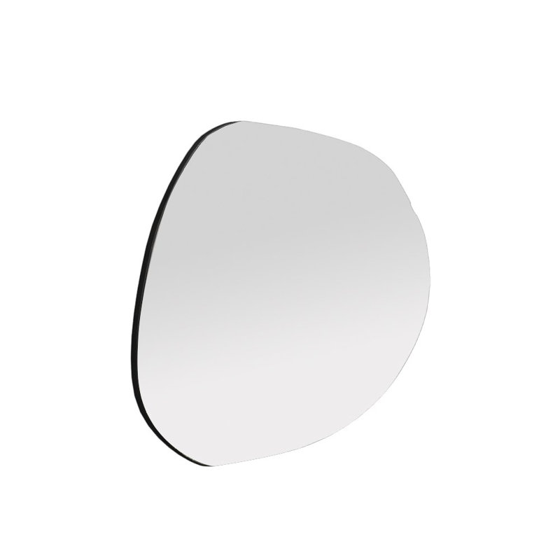 Roselore Modern Wall-Mounted Mirror, 21.7 x 29.5 x 0.9 inches | 100% MDF Construction, Ecological Flotal-E Design | Transparent Finish, Perfect for Contemporary Home Decor & Novelty Spaces, Stylish & Functional