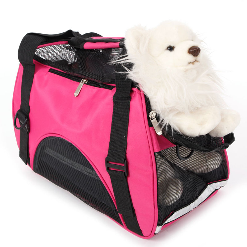Sac de transport Wilmoth, Rouge rose, H 12,6 po x l 18,5 po x P 9,45 po