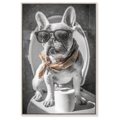 Impression sur toile Frenchie