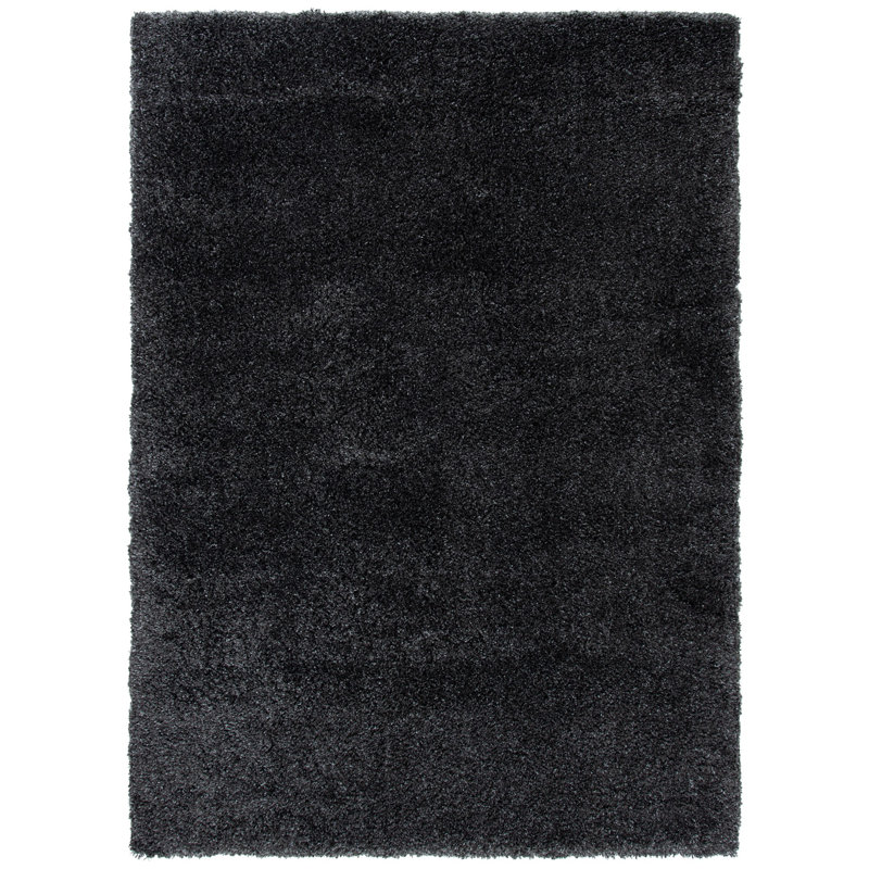 Chiles Royal Shag Performance Solid Color Rug, Rectangle 5'3" x 7'6"