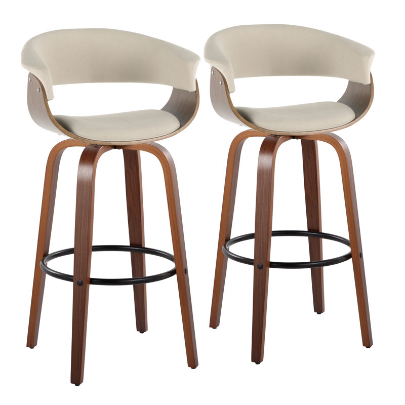 Tabouret de bar Vintage Mod, Noir
