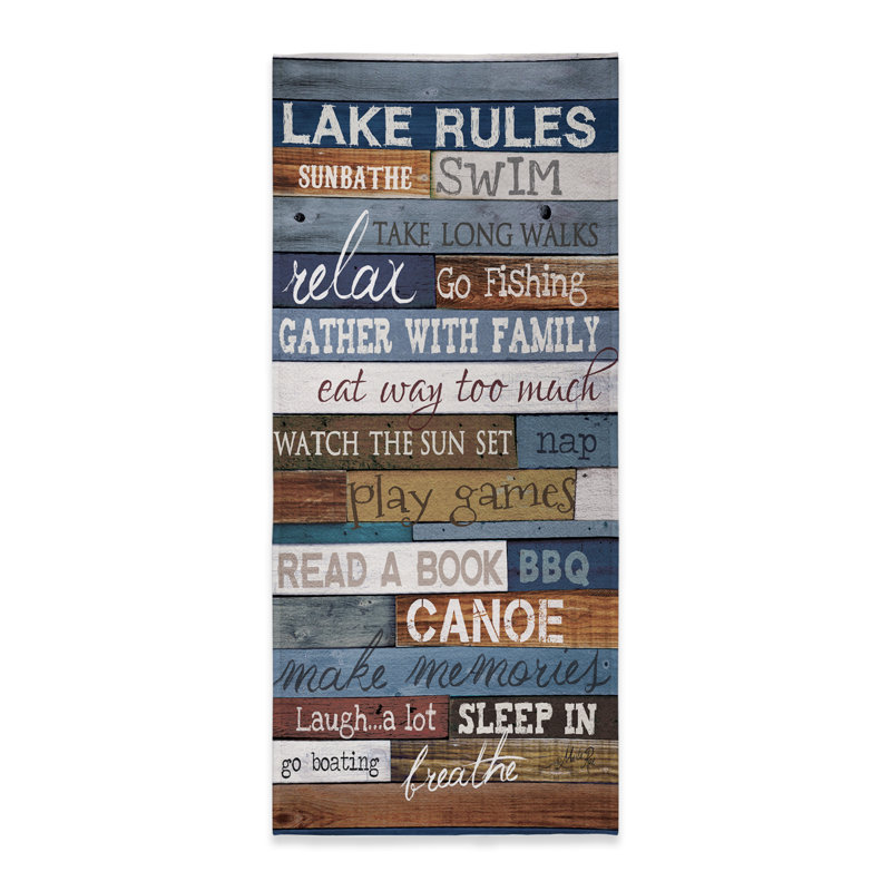 Daughtrey Cotton Blend Lightweight Beach Towel