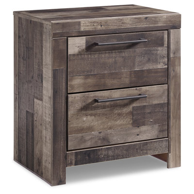 Karmann 2 Drawer Night Stand by Loon Peak
