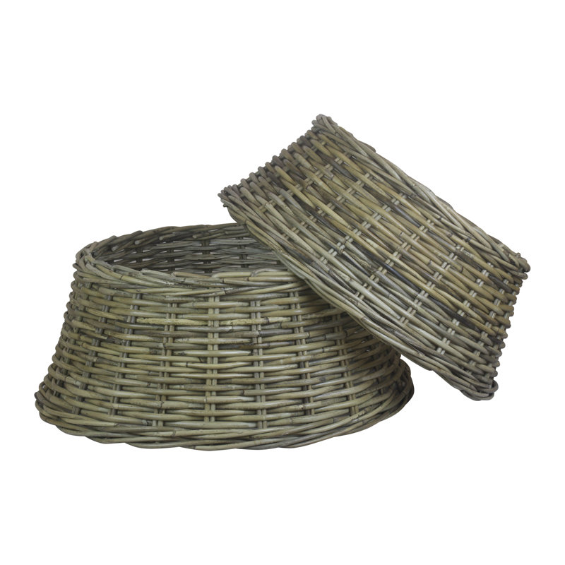 Rattan Christmas Tree Skirt