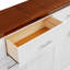 Structure de lit en bois, lit escamotable avec 3 tiroirs