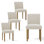 Encline 18.5" Stain Resistant Linen Dining Chair