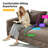 102.4 " Plush Corduroy 4-Seat Sofa-1099711525
