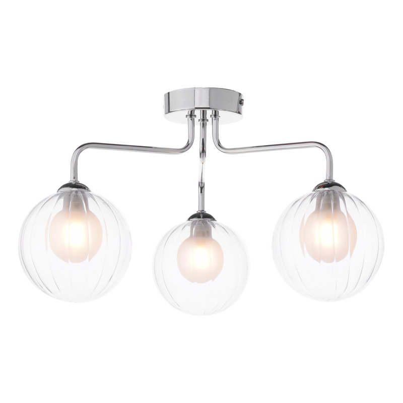 Flush Mount, Polished Chrome