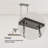  34 in. 5-Light Rustic Cage Chandelier, Adjustable Height for Kitchen Island / Dining Room-1447890420