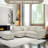 Upholstered Sectional-458904725