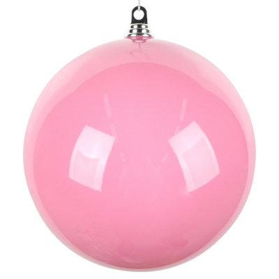 10" Hot Pink Enamel Ball