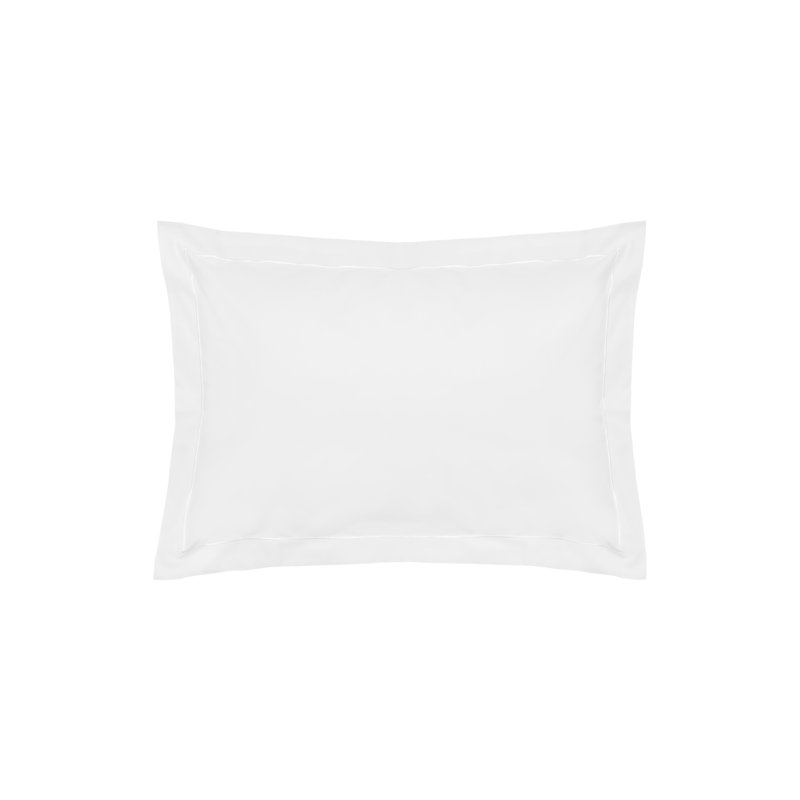 Percale Pillowcase, White