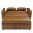 Orisfur. 51.57" Convertible Sleeper Bed, Adjustable Oversized Armchair  with Three USB Ports for Small Space