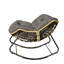 Chaise berçante en osier pour l'intérieur-711491271