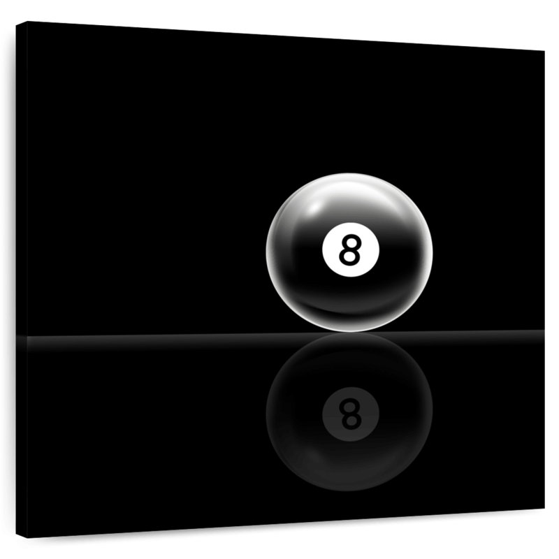 Senne Huit balles dans le noir, H 24 po x l 24 po