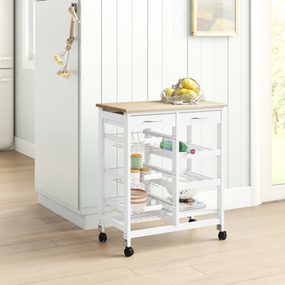 Rosamund Wood Kitchen Cart