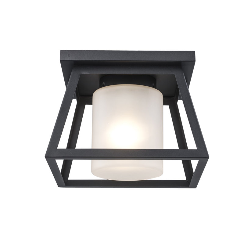 1 - Bulb Outdoor Flush Mount