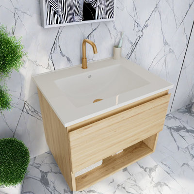 Wall Mounted With Ceramic Top