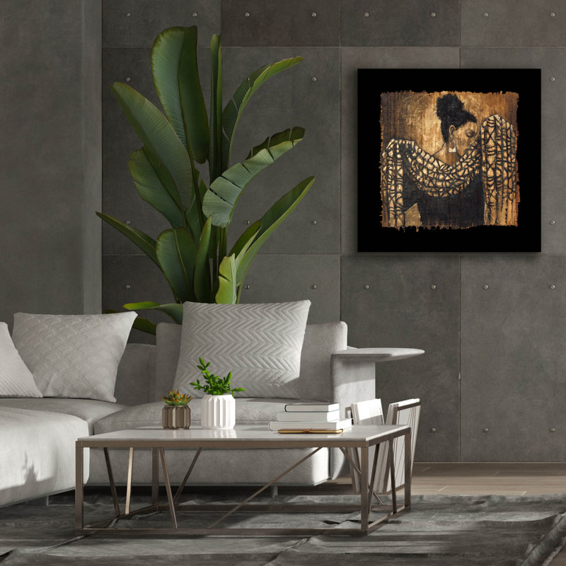 «In The Moment» par Monica Stewart, H 37 po x l 37 po x P 1,5 po