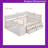 Dormal Full Size Daybed With Pull-Out Drawers And Shelves, Solid Wood Storage Platform Bed-809432875-809081233