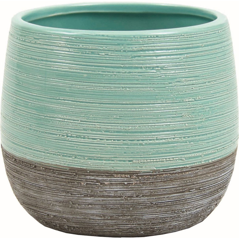 Pot à fleurs Kenyatta, Vert, H 4,3 po x l 4,3 po x P 4,3 po