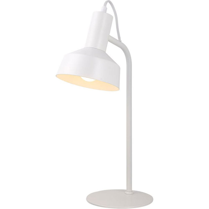 Lilith Metal Desk Lamp, White