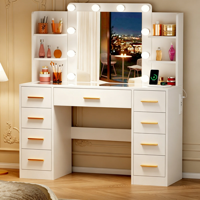 Dressing Table with Mirror