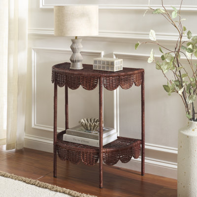 Table d'appoint festonnée Tinzo