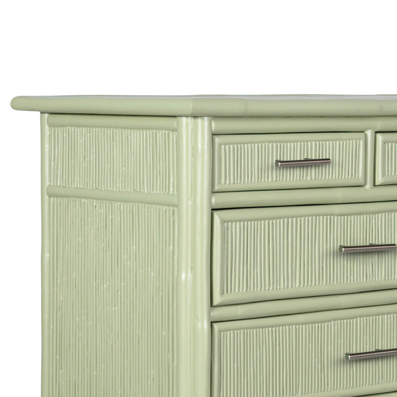 Bermuda 9 - Drawer Dresser, Celery Green