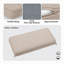 Coussin de banquette sur mesure de 7,6 cm de haut avec double passepoil et 2 attaches pour banquette de salle à manger ou coin repas.-792013345-792013393