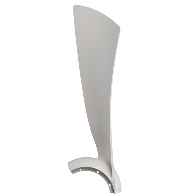 Wrap Custom 48 inch Indoor/Outdoor Ceiling Fan Blade Set of 3 - White Washed, White Washed, 3.54" H x 23.98" W x 7.39" D