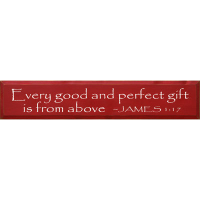 Every Good is from Above