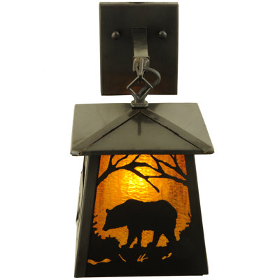 1 - Light Outdoor Wall Lantern
