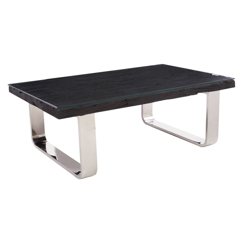 Capella Sled Coffee Table, Black