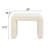 24 Inches Upholstered Waterfall Ottoman Footstool-780777894