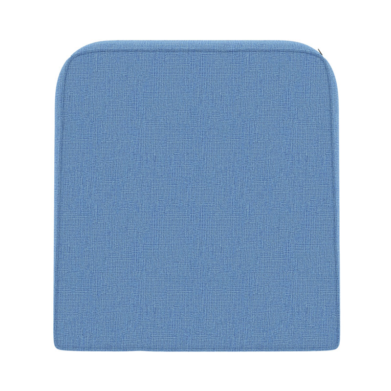 Outdoor Sunbrella® Seat Cushion, Cast Ocean Sunbrella® Plainweave, 20" W x 18" D