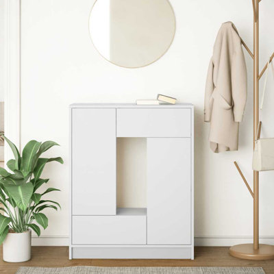 Sideboard With Drawers And Doors 73X31x90 Cm