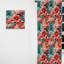 Corail Serenade motif tropical - rideau en velours tropical - obscurcissant - 1 panneau-107598107