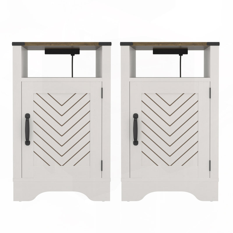 Nightstand 2pc, Green