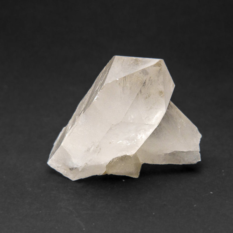 Véritable grappe de cristal de quartz transparent du Brésil (234,3 grammes)
