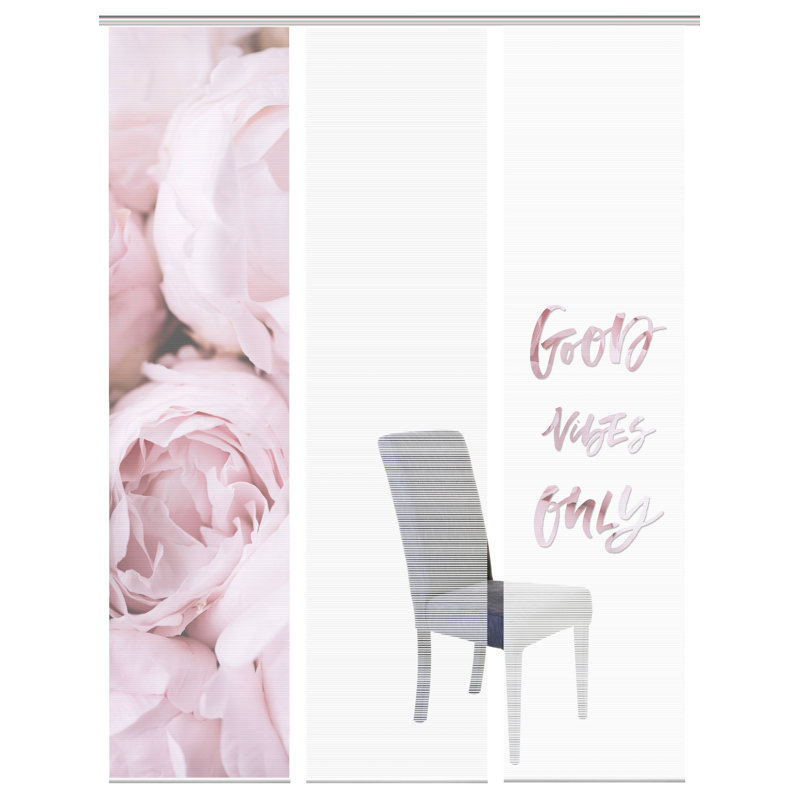Peralez Semi Sheer Curtain Panel Pair