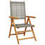7 - Person Wood Patio Dining Set with-117955367