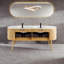 Meuble-lavabo double 71 po avec plateau Haven