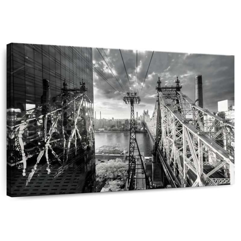 Rorry Silent Cityscape, 32" H x 48" W