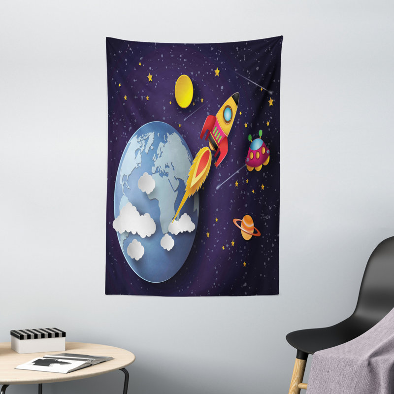 Tapisserie en polyester, H 60 po x l 40 po