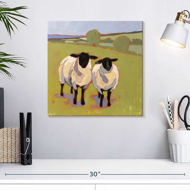 Brampt Suffolk Sheep I, H 16 po x l 16 po