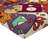 Ambesonne Urban Graffiti Fitted Sheet 2-Pack Absurd Doodle Multicolor-106776925