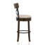 Tabouret de bar pivotant en bois massif de 19,5 po de largeur Hesser, ensemble de 2-1164077196-1164077197