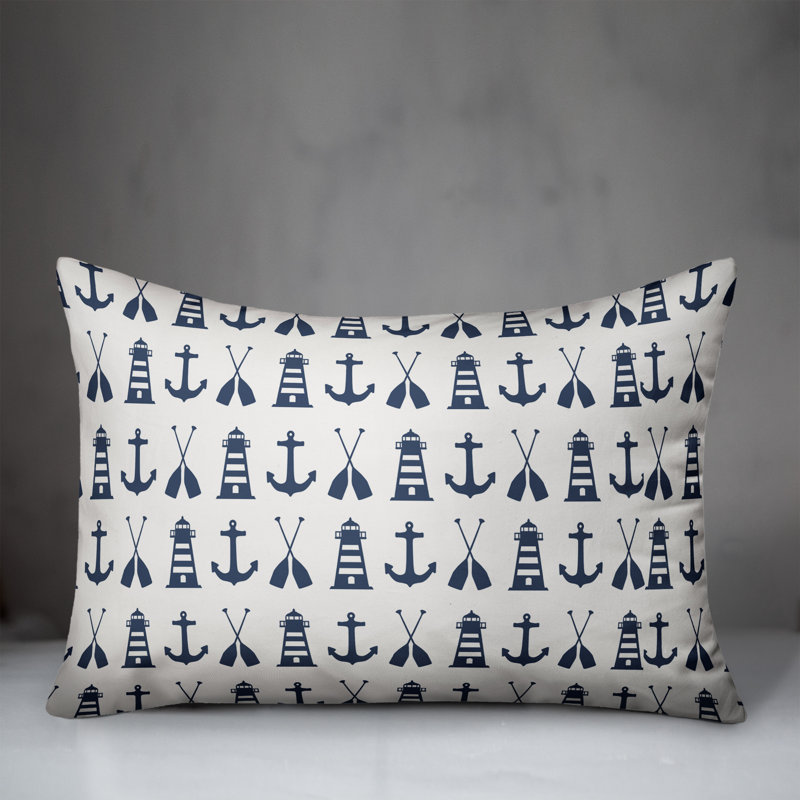Throw Pillow, Navy